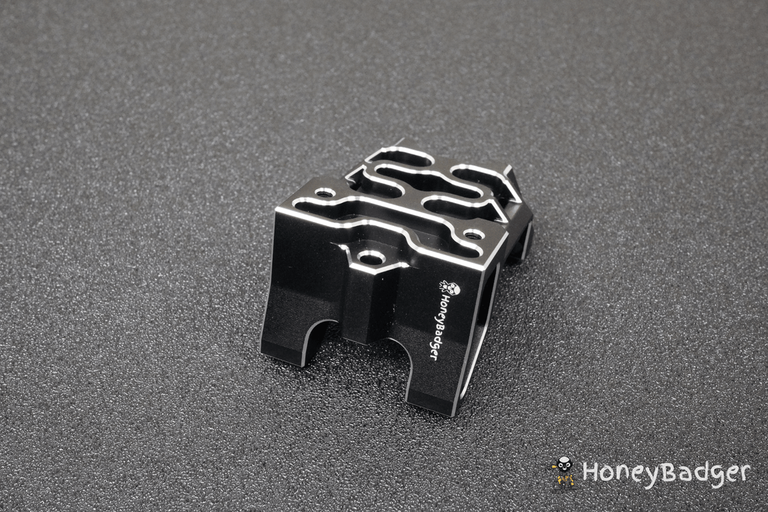 Metal Toolhead Carriage for Micron & Salad Fork by HoneyBadger - FB - MTHM - DREMC STORE