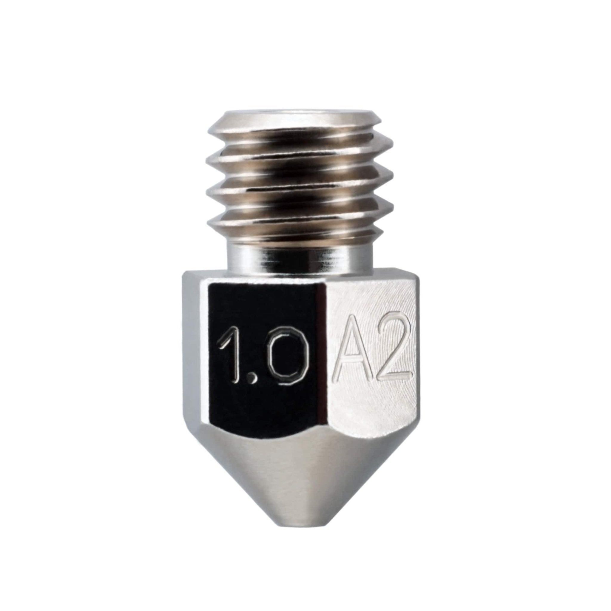 Micro Swiss A2 Hardened Steel Nozzle for MK8 (CR10 / Ender / Tornado / MakerBot) - 0.8mm - M2585 - 08 - DREMC STORE