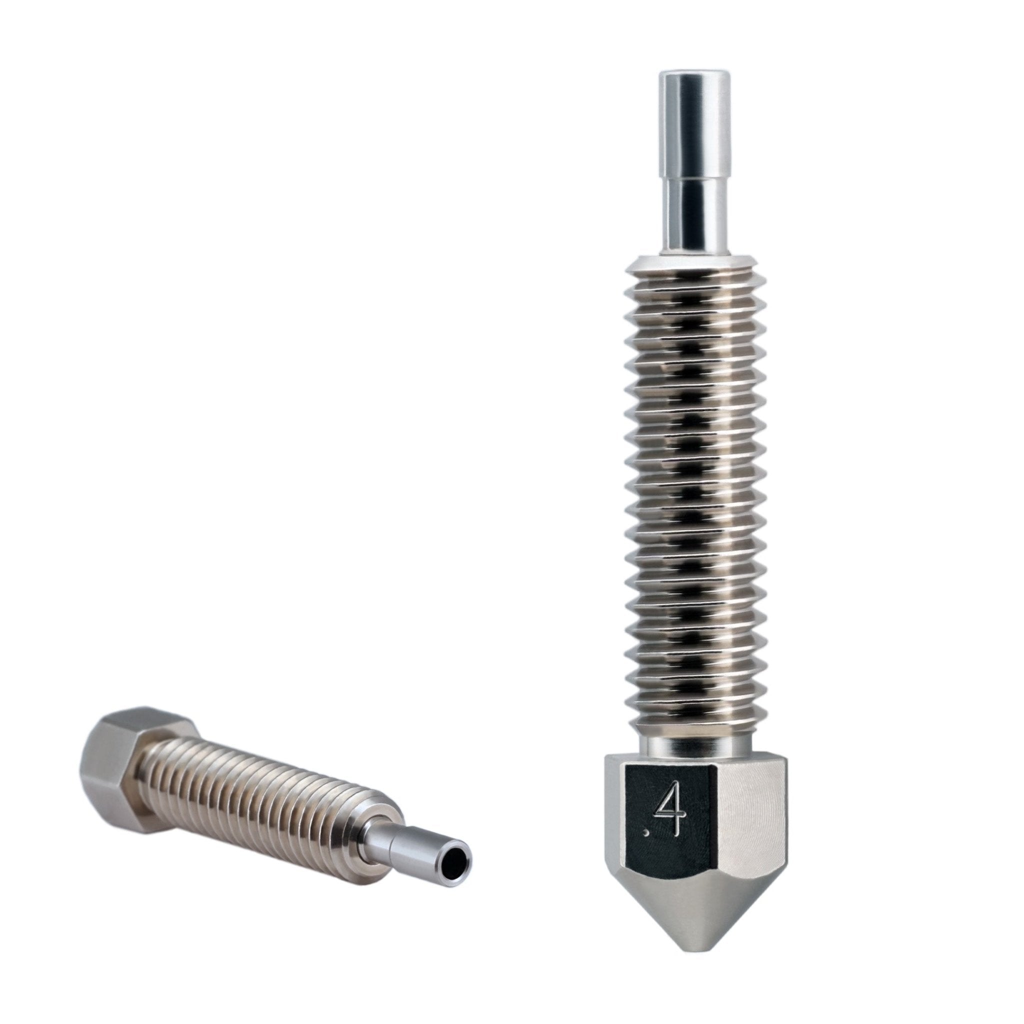 Micro Swiss Brass Plated Wear Resistant Nozzle for FlowTech™ Hotend - .4mm - M3001 - 04 - DREMC STORE