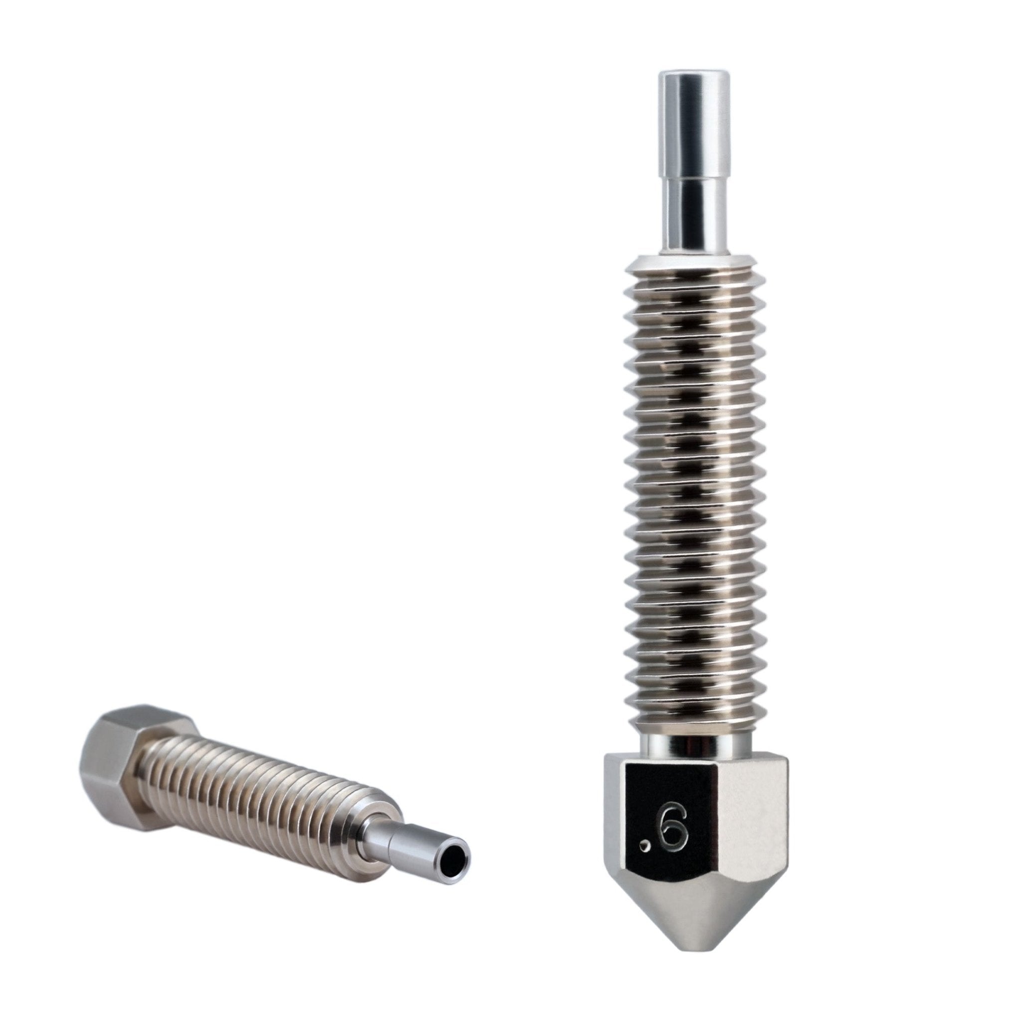 Micro Swiss Brass Plated Wear Resistant Nozzle for FlowTech™ Hotend - .6mm - M3001 - 06 - DREMC STORE