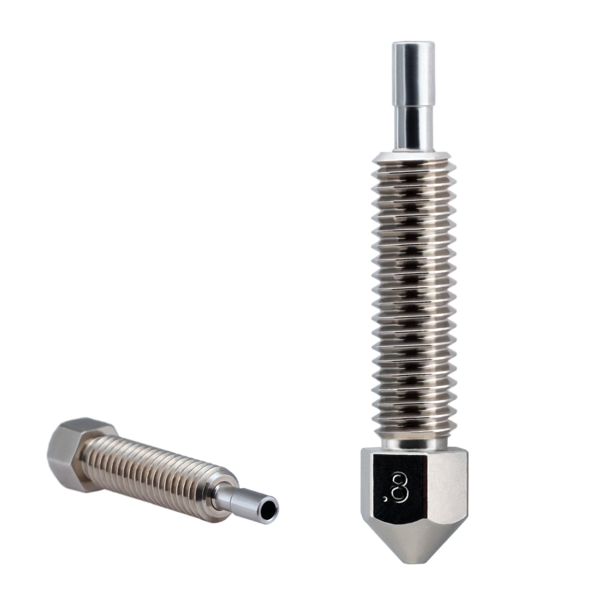 Micro Swiss Brass Plated Wear Resistant Nozzle for FlowTech™ Hotend - .8mm - M3001 - 08 - DREMC STORE