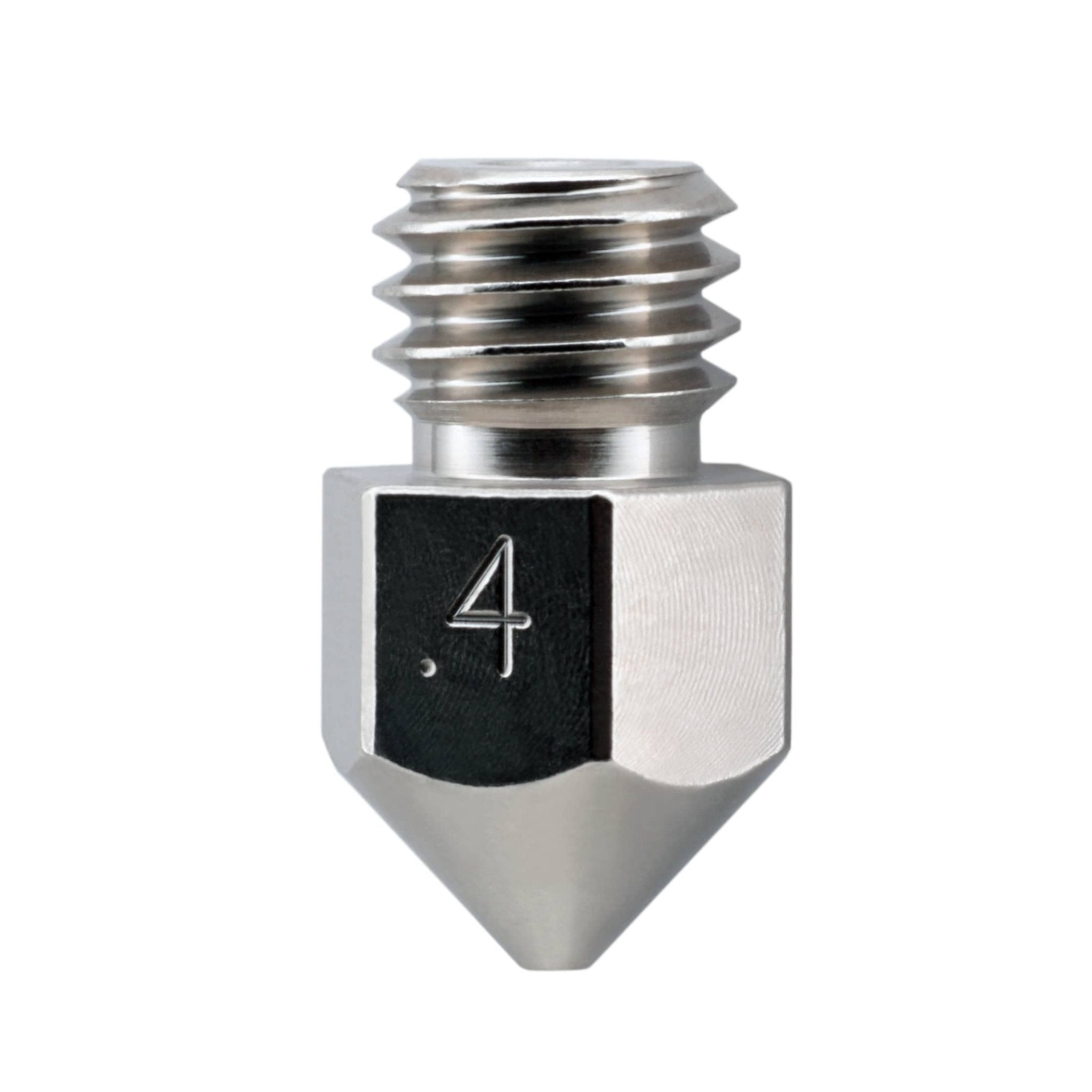 Micro Swiss Brass Plated Wear Resistant Nozzle for MK8 (CR10 / Ender / Tornado / MakerBot) - 0.4mm - M2549 - 04 - DREMC STORE