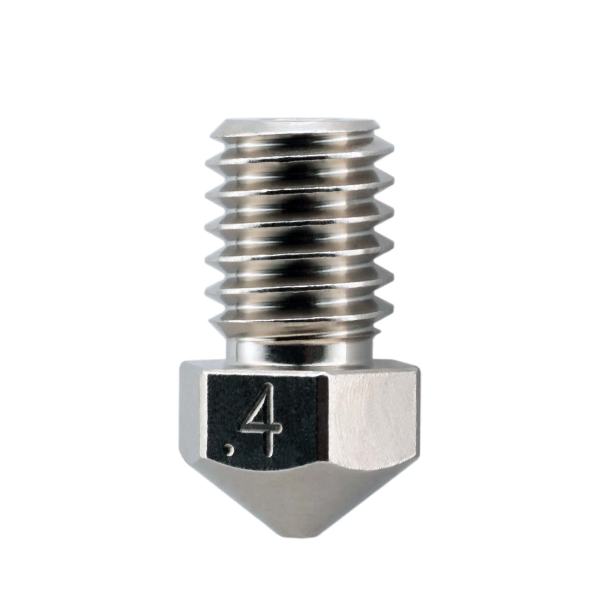 Micro Swiss Brass Plated Wear Resistant Nozzle for V6 RepRap - M6 Thread 1.75mm - 0.4mm - M2552 - 04 - DREMC STORE