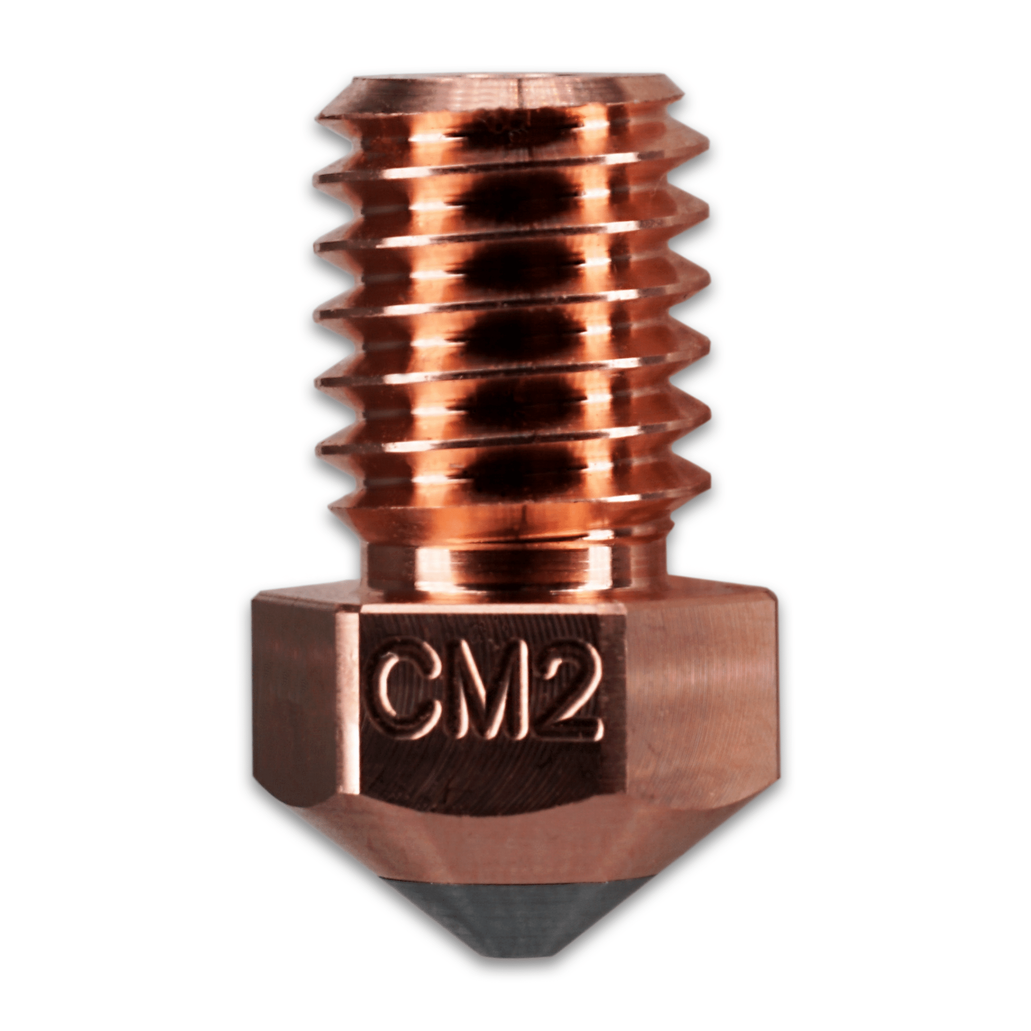 Micro Swiss CM2™ Hardened High Speed Steel Nozzle RepRap - M6 Thread 1.75mm - 0.4mm - M2902 - 04 - DREMC STORE