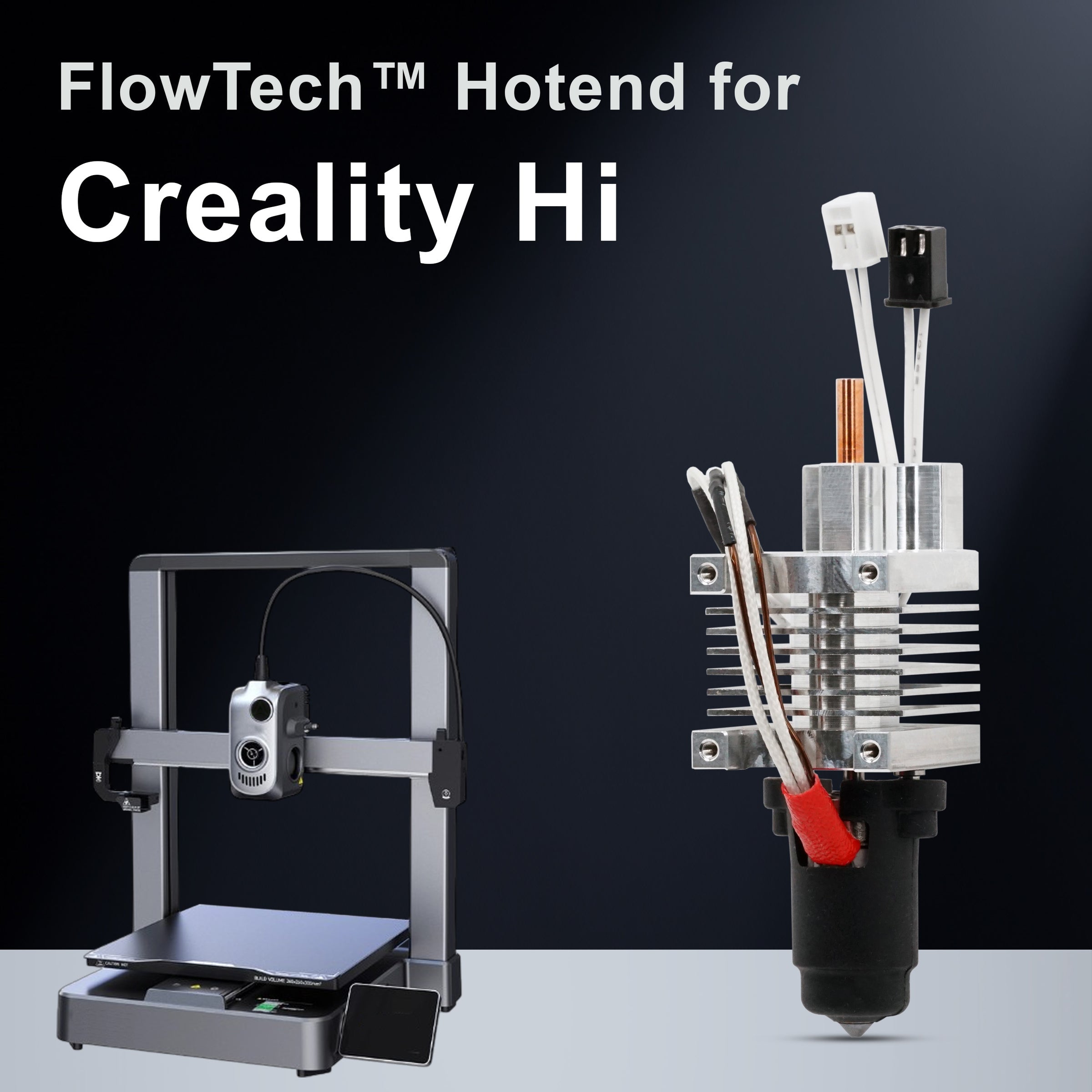 Micro Swiss FlowTech™ Hotend for Creality Hi - M3112 - DREMC STORE
