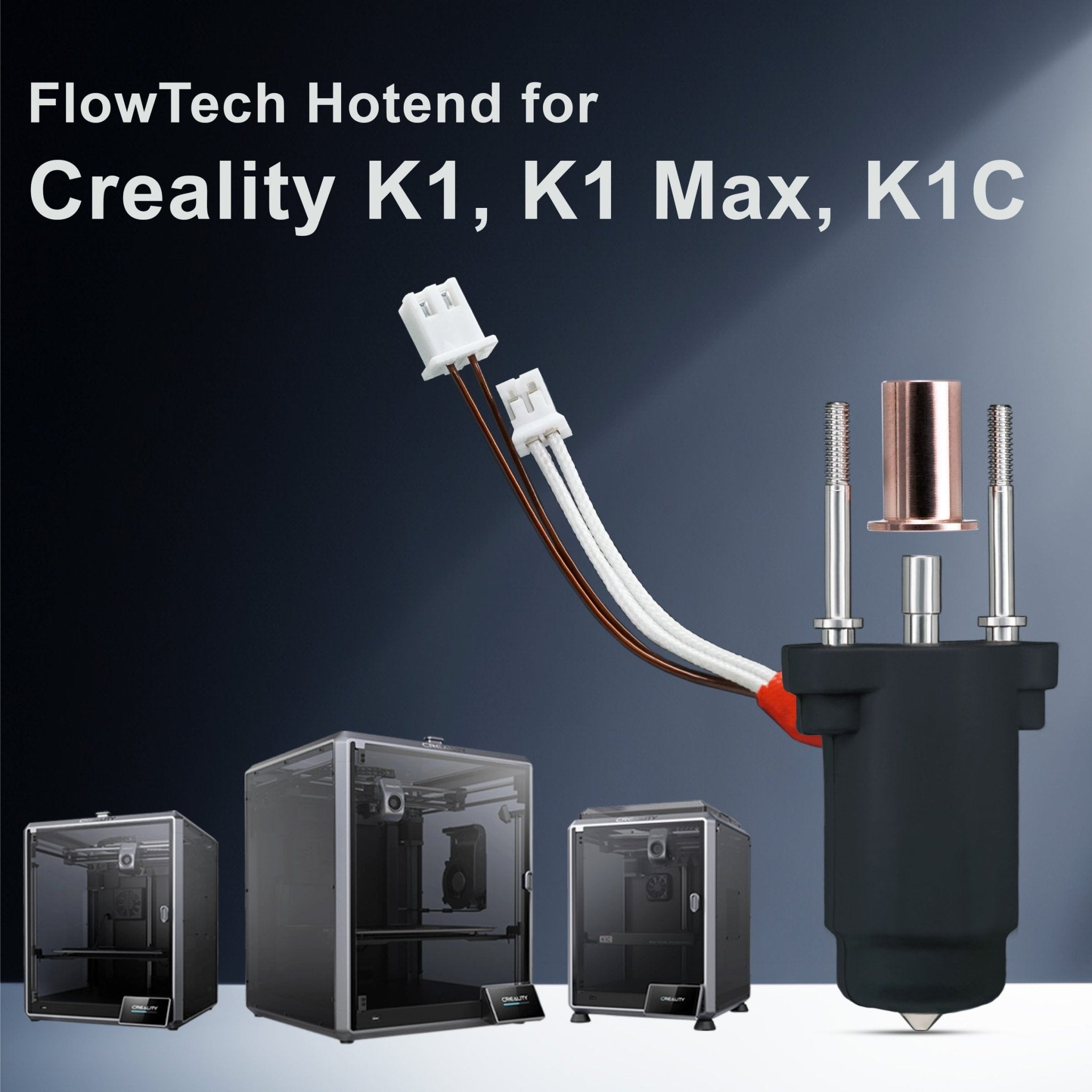 Micro Swiss FlowTech™ Hotend for Creality K1 / K1 Max / K1C - M3101 - DREMC STORE