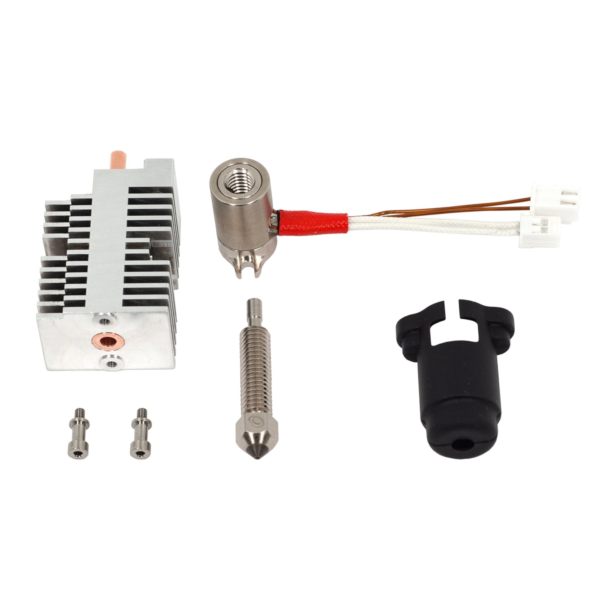 Exploded View of the Flow Tech Hotend 