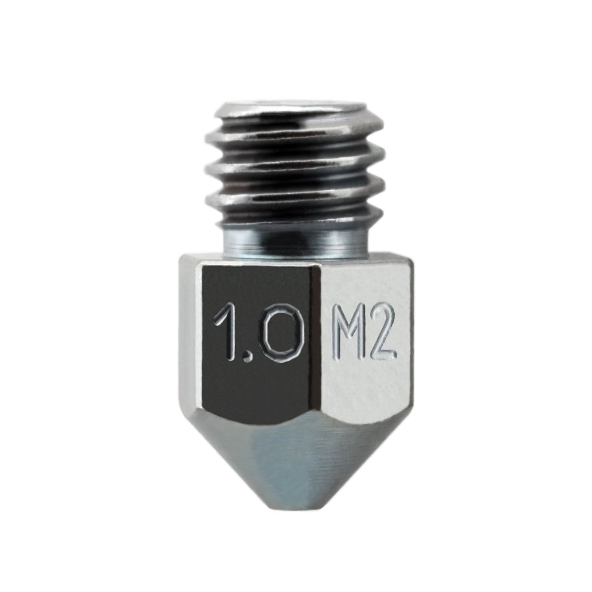 Micro Swiss M2 Hardened High Speed Steel Nozzle - MK8 (CR10 / Ender / Tornado / MakerBot) - 0.8mm - M2500 - 08 - DREMC STORE
