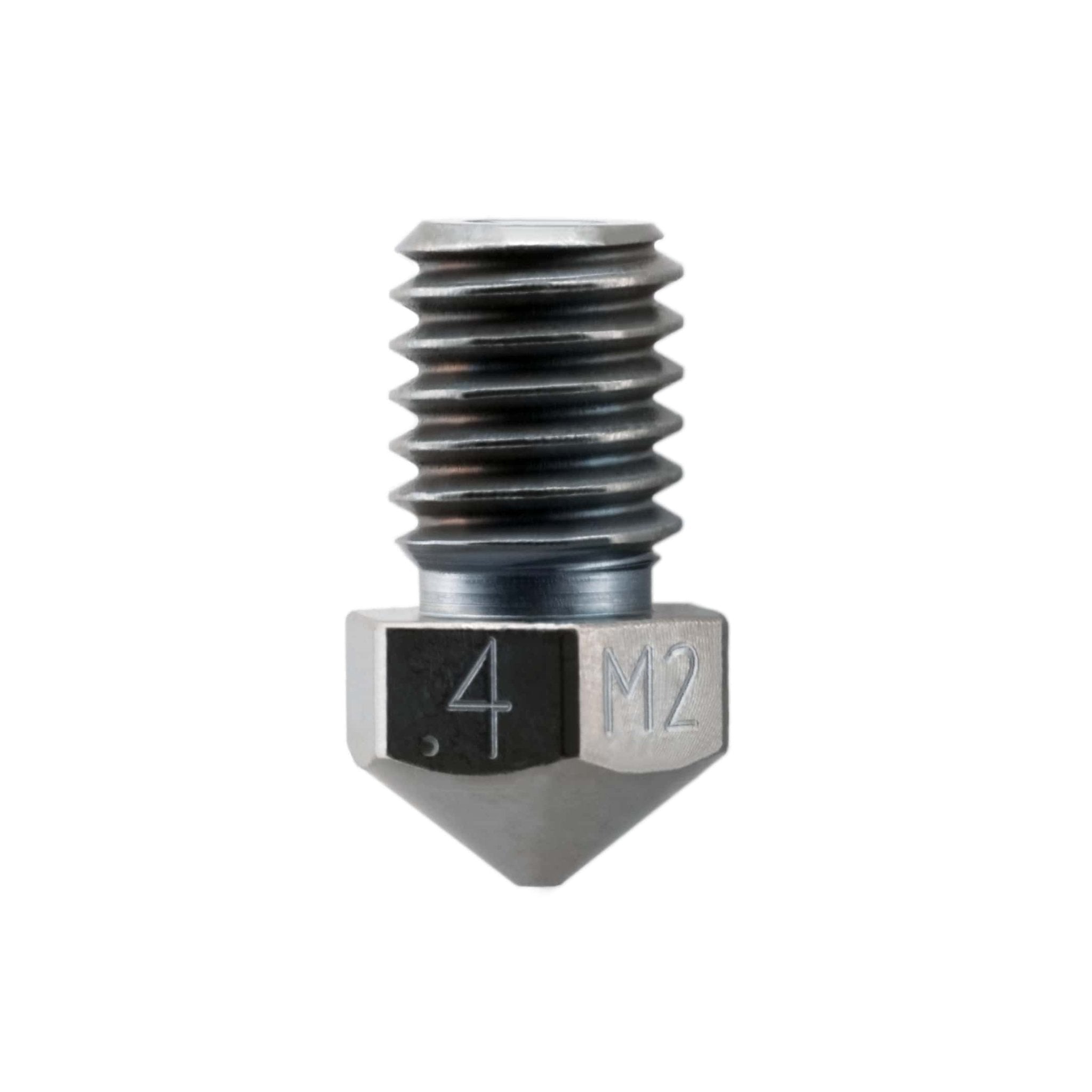 Micro Swiss M2 Hardened High Speed Steel Nozzle V6/RepRap - M6 Thread 1.75mm - 0.4mm - M2600 - 04 - DREMC STORE