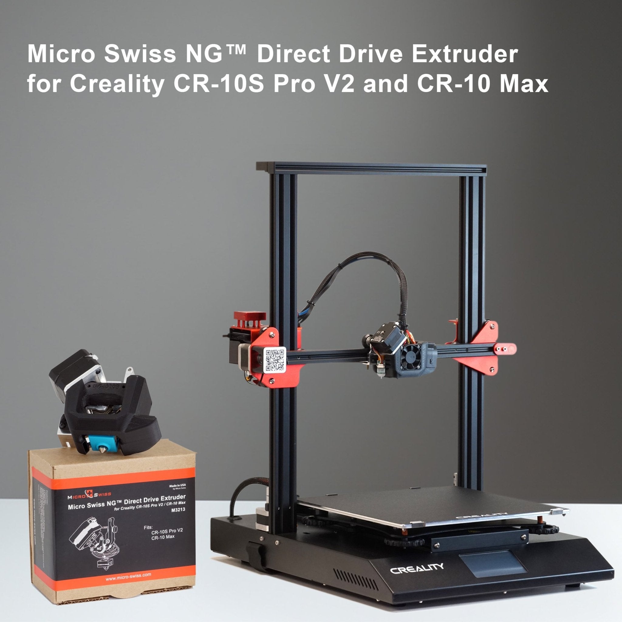 Micro Swiss NG™ Direct Drive Extruder for Creality CR - 10S Pro V2 and CR - 10 Max - M3213 - DREMC STORE