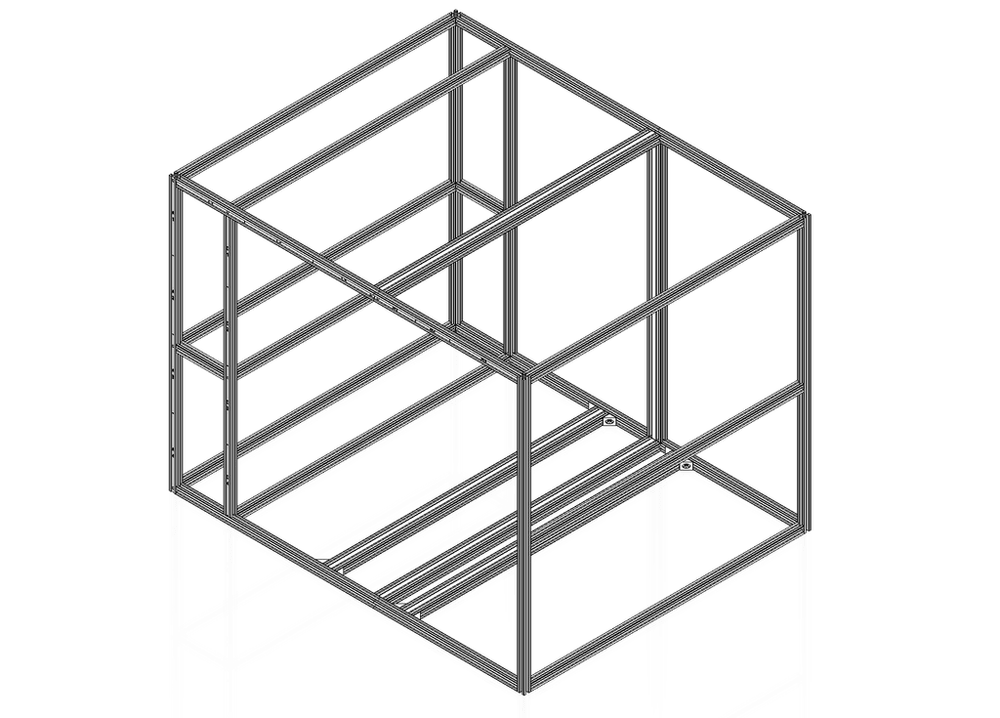 Milo - Casa Enclosure Sub Kit by LDO - Casa Frame and Hardware Kit - LDO-CASA-F&H - DREMC STORE 3D Printing Supplies
