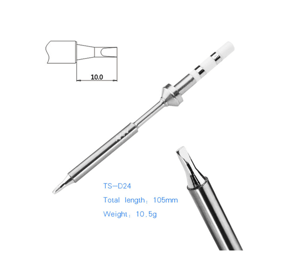 Miniware TS100 / TS101 Soldering Irons Tips - TS - D24 - MINIWARE-TIP-TS-D24 - DREMC STORE