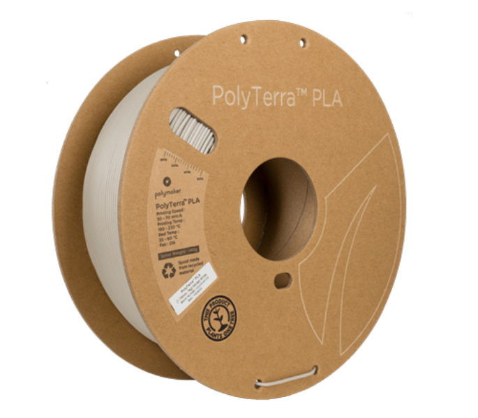Panchroma™ Matte PLA (Formerly PolyTerra™ PLA) Filament 1.75mm 1kg - Muted White - PA04002 - DREMC STORE