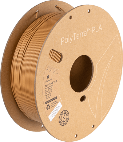 Panchroma™ Matte PLA (Formerly PolyTerra™ PLA) Filament 1.75mm 1kg - Wood Brown - PM70976 - DREMC STORE
