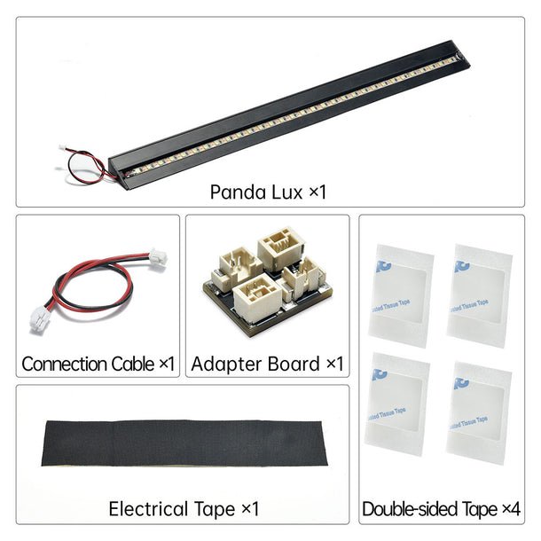 Panda Lux RGB Kit PX for Bambu Lab P1/X1 Series - Panda LUX RGB (For Bambu Lab P1P/P1S) - DREMC STORE