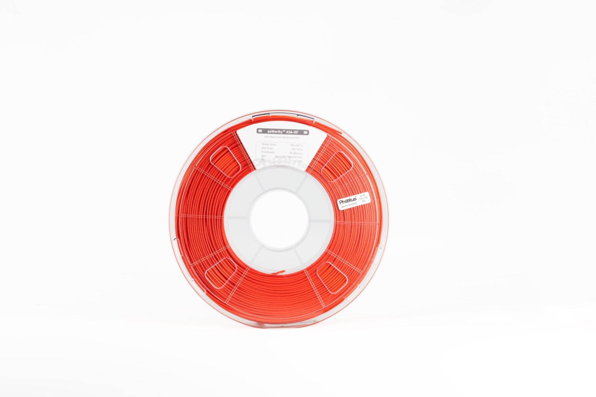 Phaetus aeWorthy™ ASA GF Filament 1kg - Red - 6973090163563 - DREMC STORE