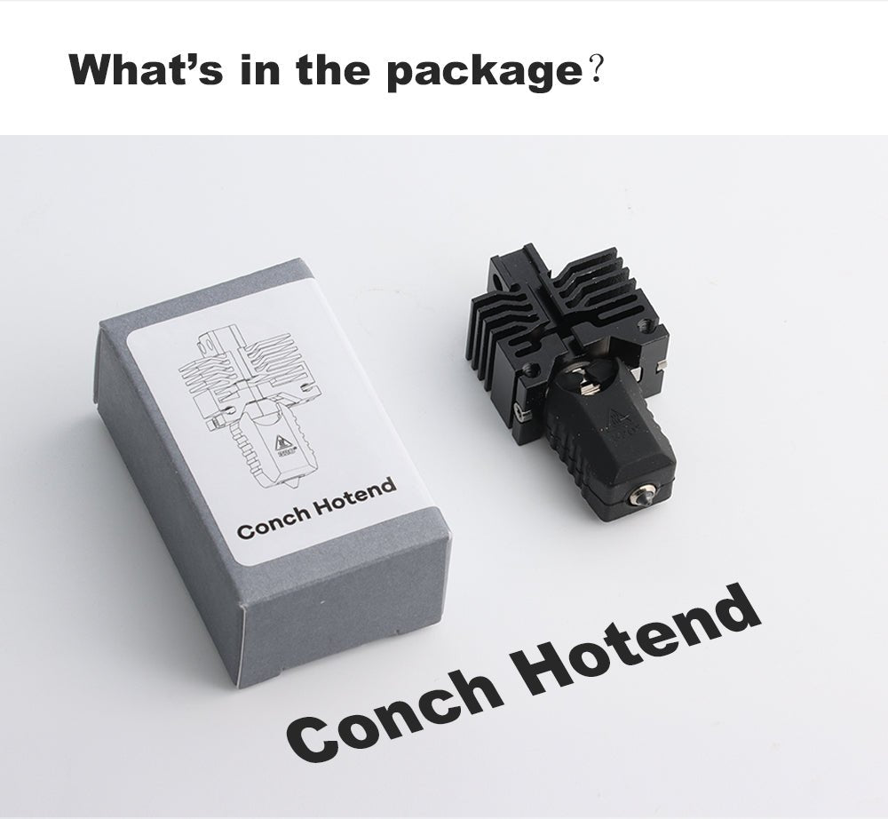 Phaetus Bambu Labs Hotend Conch / Plus Hotend For Bambulab X1/P1 - 0.4mm Conch Hotend - 6973090164966 - DREMC STORE