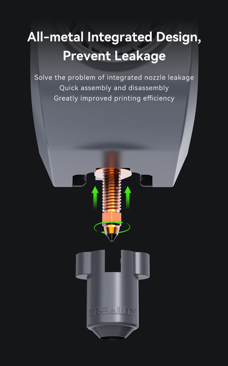 Phaetus Silicon Carbide K1 Unicorn Nozzle with Integrated Heat Break Compatible - 0.4mm - 6973090164768 - DREMC STORE