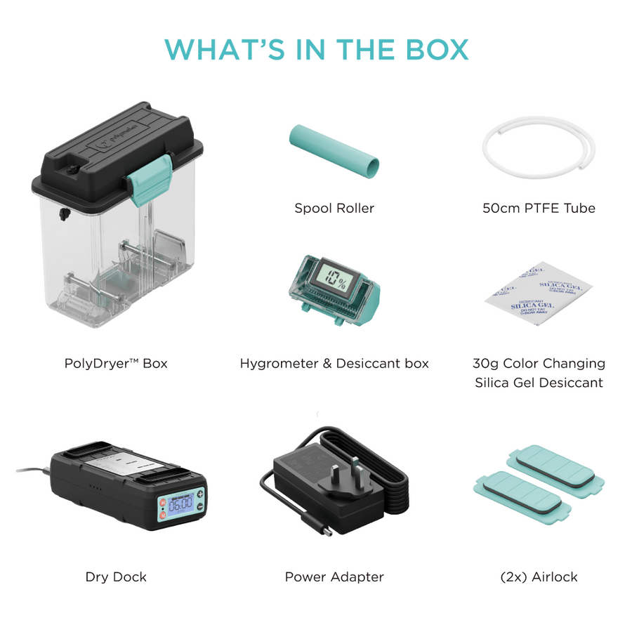 PolyDryer™ Filament Dryer - PolyDryer™ Box (Only Storage Box) - PX01003 - DREMC STORE