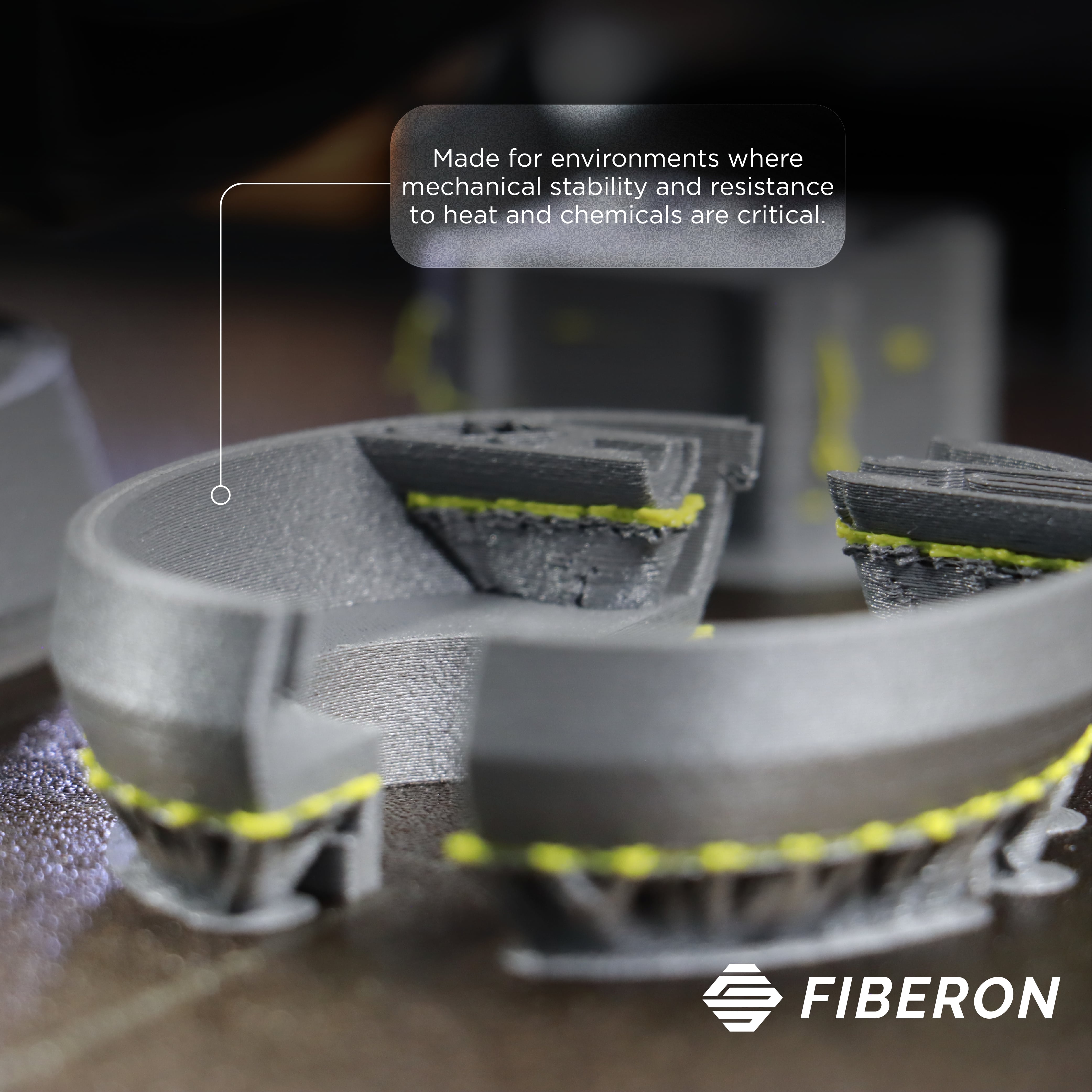 Polymaker Fiberon™ PPS - GF20 Grey 500g 1.75 mm - FM02001 - DREMC STORE