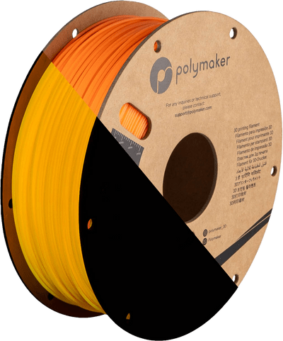 Polymaker PolyLite™ Luminous PLA Filament 1kg - Luminous Orange - PA02090 - DREMC STORE