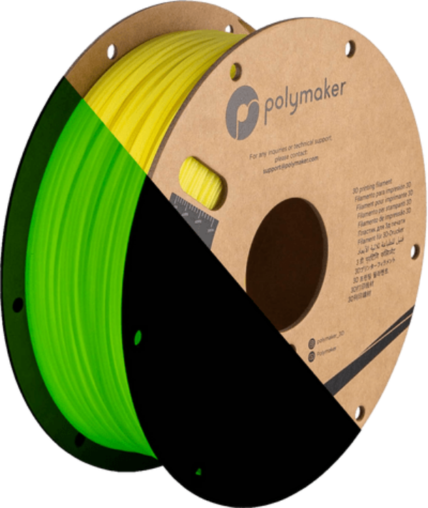 Polymaker PolyLite™ Luminous PLA Filament 1kg - Luminous Green - PA02091 - DREMC STORE