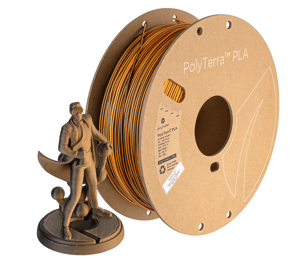 Polymaker PolyTerra™ Dual PLA 3D Printer Filament 1.75mm - Colour - PA04020 - DREMC STORE