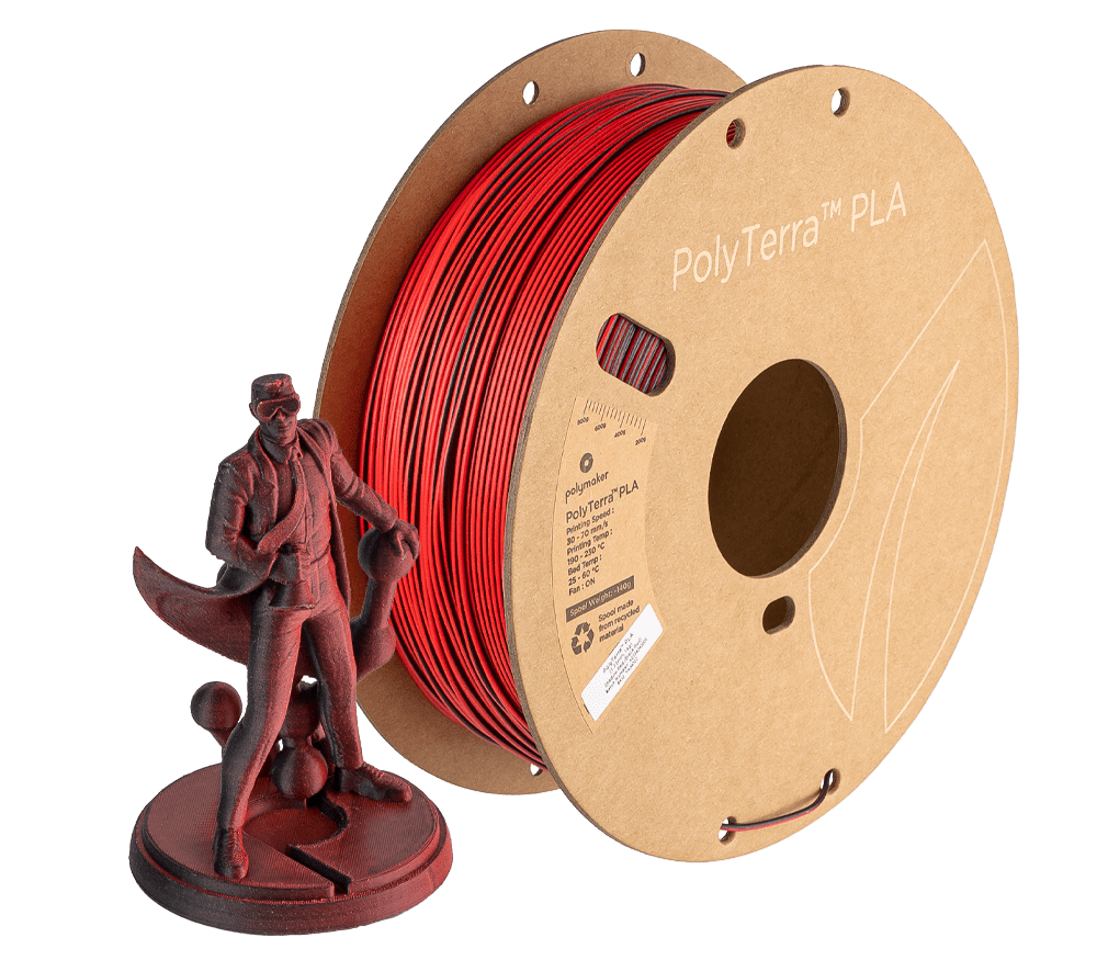 Polymaker PolyTerra™ Dual PLA 3D Printer Filament 1.75mm - Colour - PA04020 - DREMC STORE