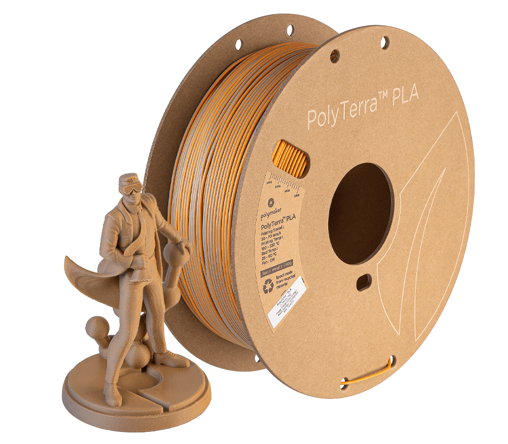 Polymaker PolyTerra™ Dual PLA 3D Printer Filament 1.75mm - Colour - PA04020 - DREMC STORE
