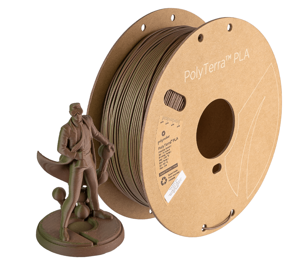 Polymaker PolyTerra™ Dual PLA 3D Printer Filament 1.75mm - Colour - PA04020 - DREMC STORE