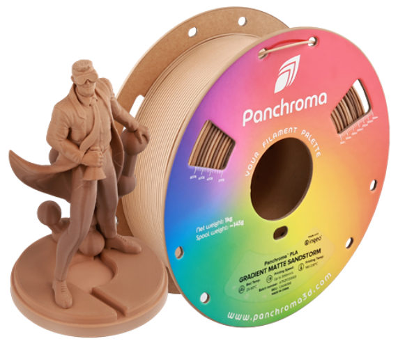Polymaker PolyTerra™ Gradient PLA / Panchroma Matte Gradient PLA 1.75mm 1kg - Sandstorm -  - DREMC STORE