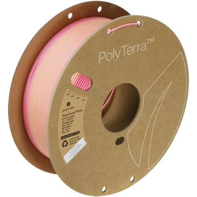 Polymaker PolyTerra™ Gradient PLA Pastel Rainbow 1.75mm 1kg - Spring - PA04035 - DREMC STORE
