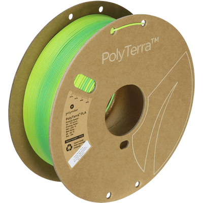 Polymaker PolyTerra™ Gradient PLA Pastel Rainbow 1.75mm 1kg - Summer - PA04036 - DREMC STORE
