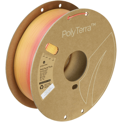 Polymaker PolyTerra™ Gradient PLA Pastel Rainbow 1.75mm 1kg - Fall - PA04037 - DREMC STORE