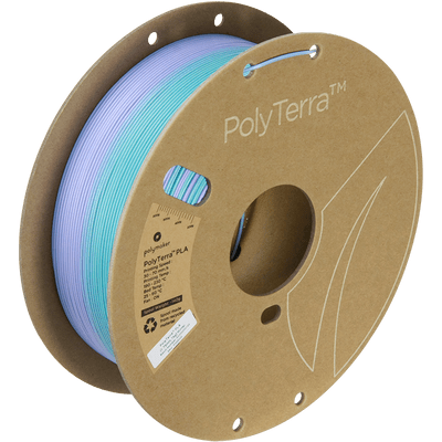 Polymaker PolyTerra™ Gradient PLA Pastel Rainbow 1.75mm 1kg - Winter - PA04038 - DREMC STORE