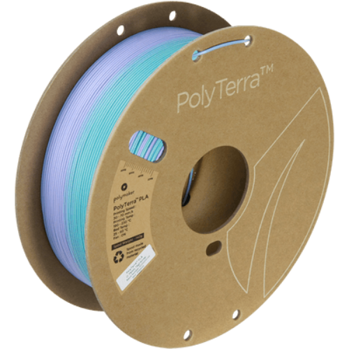 Polymaker PolyTerra™ Gradient PLA Pastel Rainbow 1.75mm 1kg - Winter - PA04038 - DREMC STORE