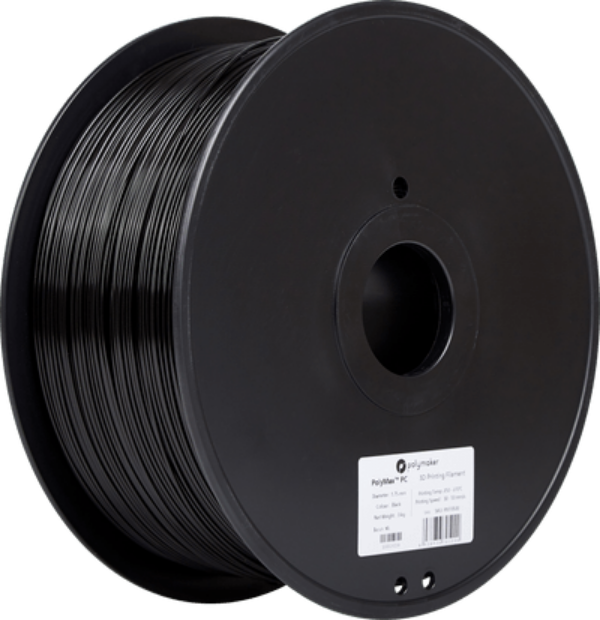 PolyMax™ Max PC Black 1.75mm 3kg Spool - PC02007 - DREMC STORE