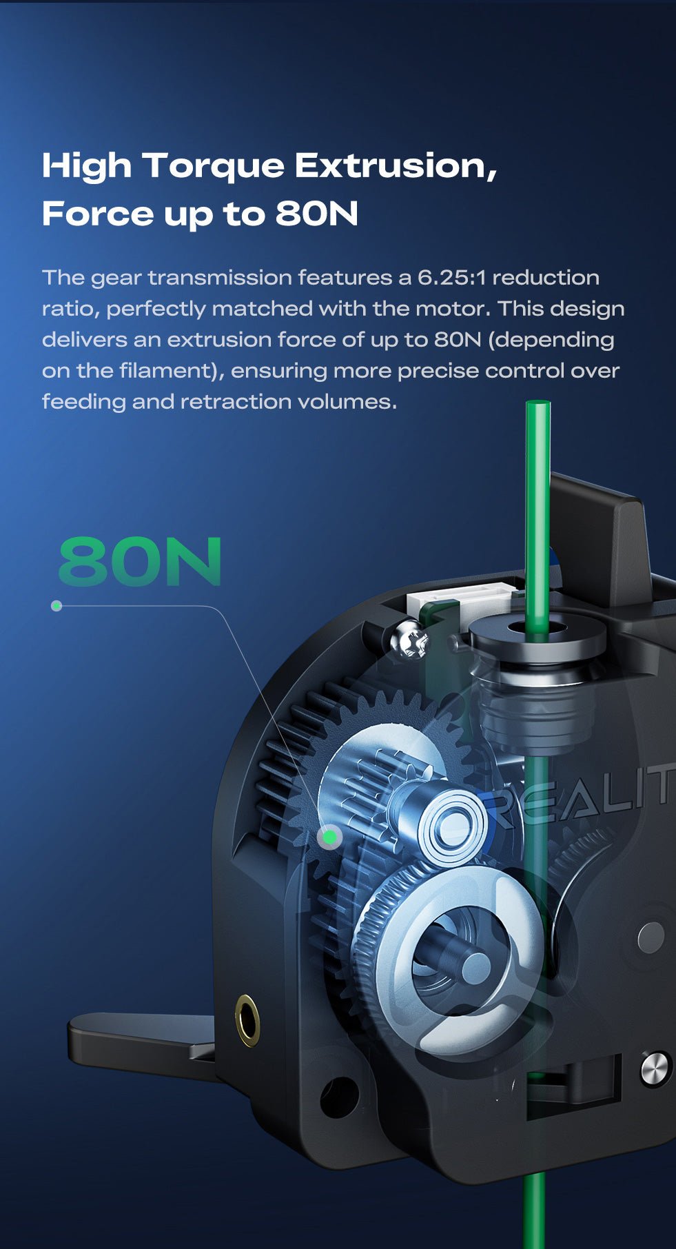 Replacement Creality K2 SE Extruder Kit (no Motor) - 4001020090 - DREMC STORE