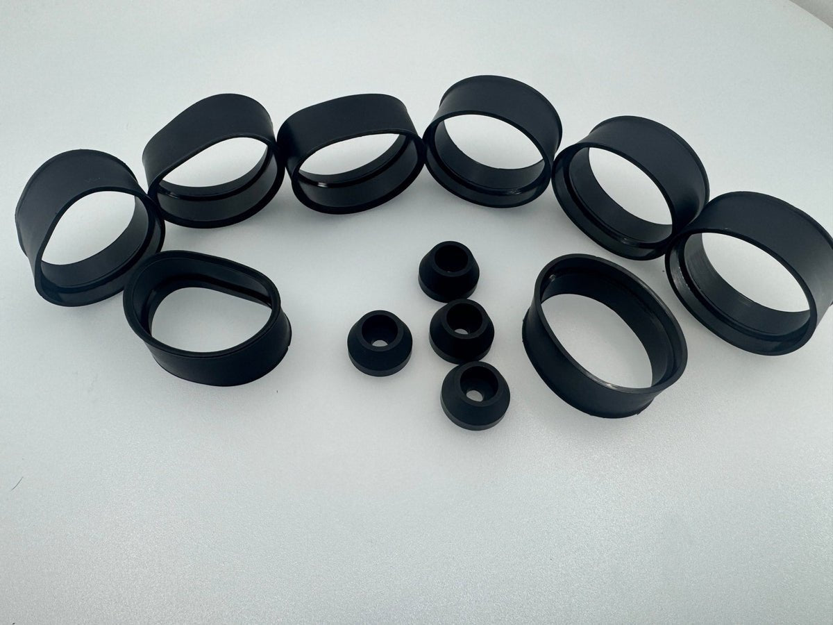 Rubber Feet and Respooler Tyres for Box Turtle Multi - Filament Multi - Material System - LDO - BT - RUBBER - DREMC STORE