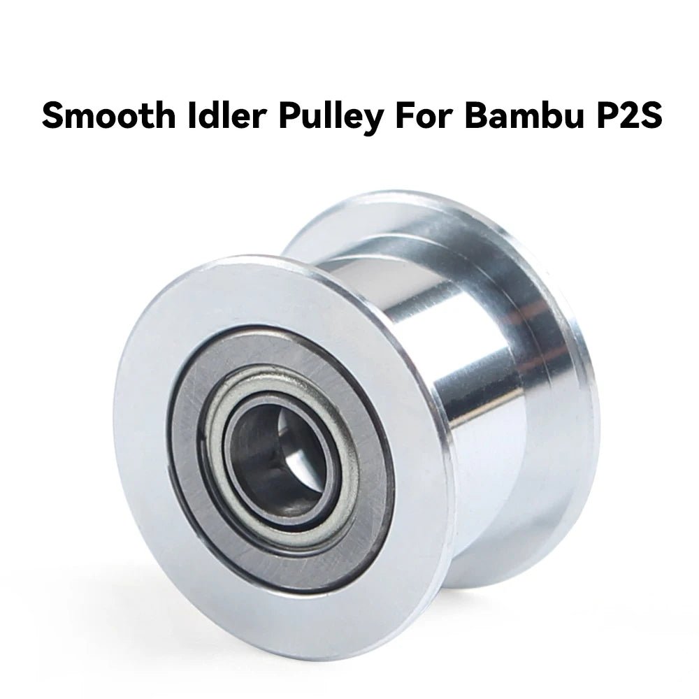 Smooth Idler Pulley for Bambu Labs P2S - Idler Pulley (1pc) - CL- 511001-10 - DREMC STORE 3D Printing Supplies