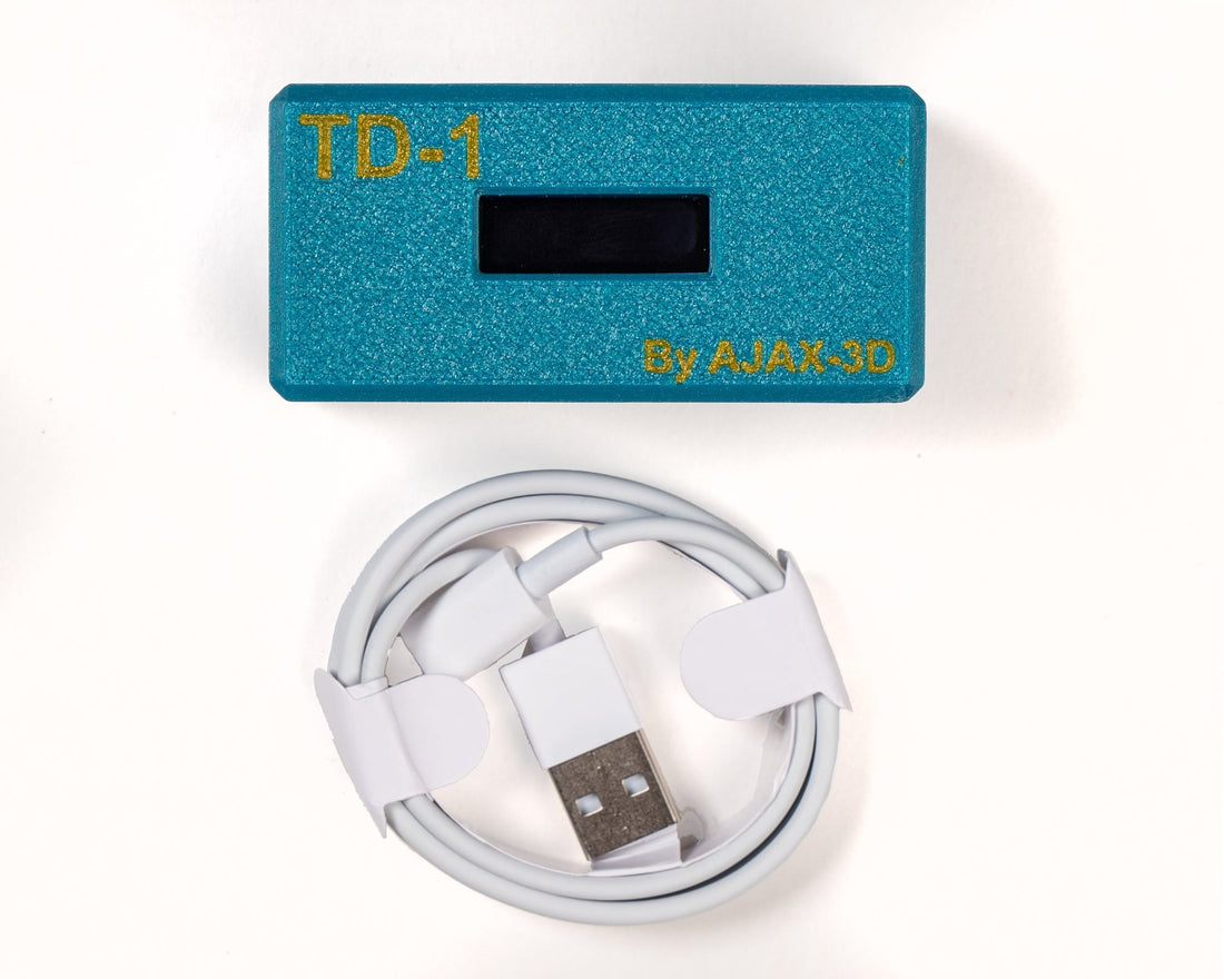 TD-1 Instant Filament TD (Transmissivity) Tester for HueForge by AJAX