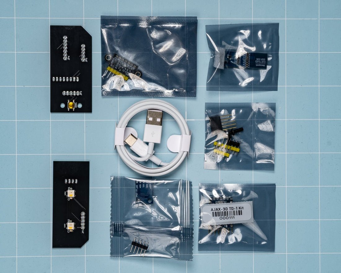 TD - 1 Instant Filament TD (Transmissivity) Tester for HueForge by AJAX - DIY Kit - AJAX - TD - 1 - KIT - DREMC STORE