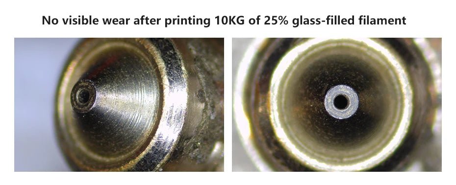 Trianglelab 1PC ZS MK8 Hardened Steel Tip Nozzle - 0.4mm - TL - ZSMK8 - 40 - DREMC STORE