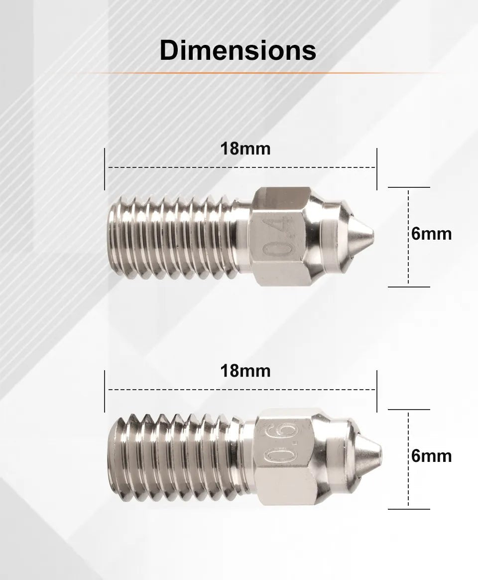 Trianglelab Bi Metallic MY Nozzle for Elegoo Neptune 4 / 4 Pro - 0.4mm - TL - MYE - 40 - DREMC STORE