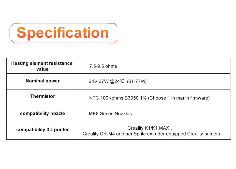 Trianglelab CHCB - OT/OTC Hotend for K1 / Ender 3 v3 / Sprite Series - For 2023 K1 / V3 KE - TL - CHCB - OTK1 - DREMC STORE