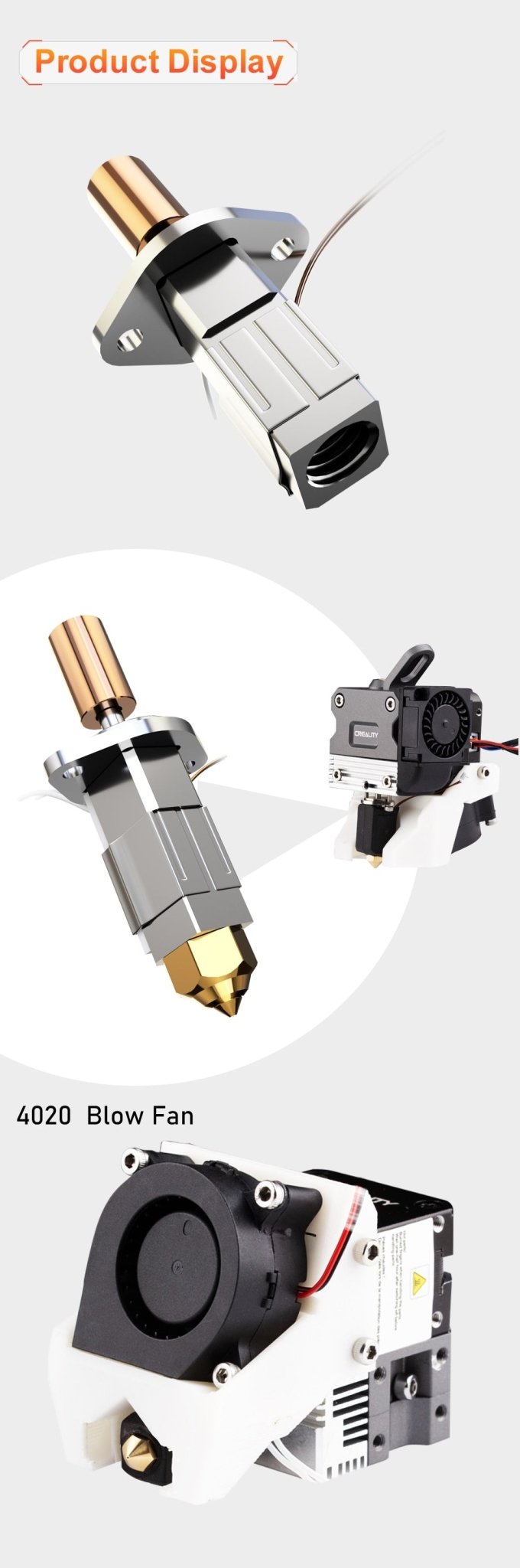 Trianglelab CHCB - OT/OTC Hotend for K1 / Ender 3 v3 / Sprite Series - For 2023 K1 / V3 KE - TL - CHCB - OTK1 - DREMC STORE