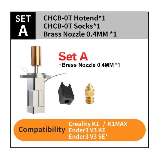 Trianglelab CHCB - OT/OTC Hotend for K1 / Ender 3 v3 / Sprite Series - For 2023 K1 / V3 KE - TL - CHCB - OTK1 - DREMC STORE