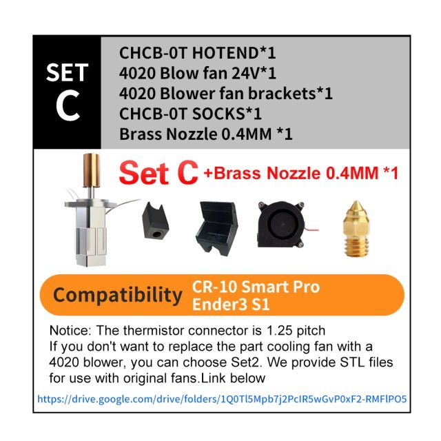 Trianglelab CHCB - OT/OTC Hotend for K1 / Ender 3 v3 / Sprite Series - For Sprite Extruder - TL - CHCB - OTS - DREMC STORE