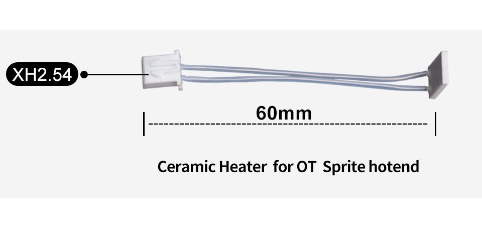 Trianglelab CHCB - OT/OTC Spare for Thermistor/Heater - For Sprite Extruder - TL - CHCB - OT - S1 - H - DREMC STORE