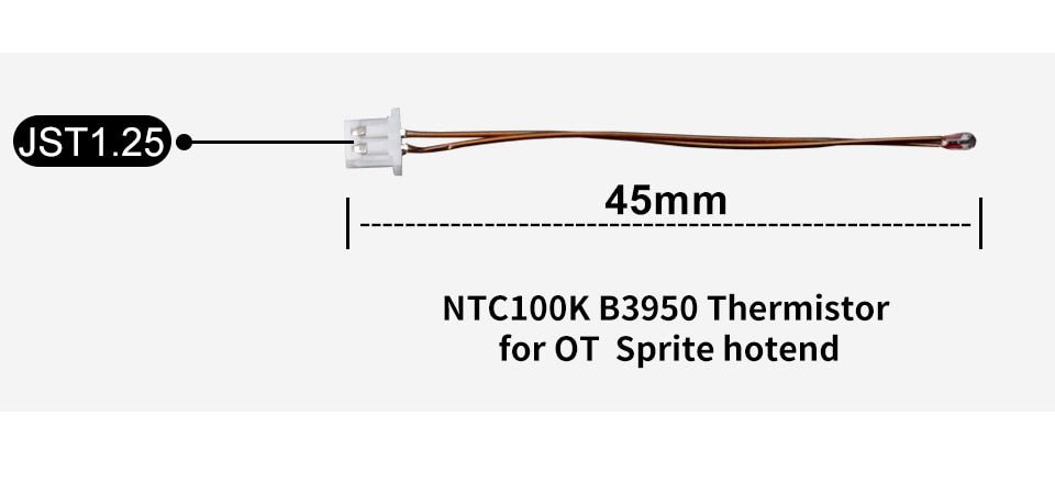 Trianglelab CHCB - OT/OTC Spare for Thermistor/Heater - For Sprite Extruder - TL - CHCB - OT - S1 - T - DREMC STORE